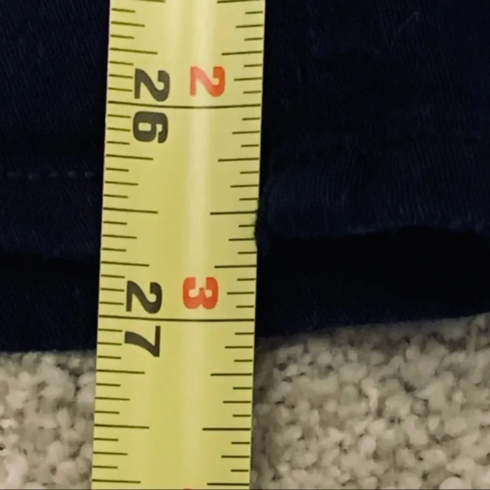 Chaps navy stretch